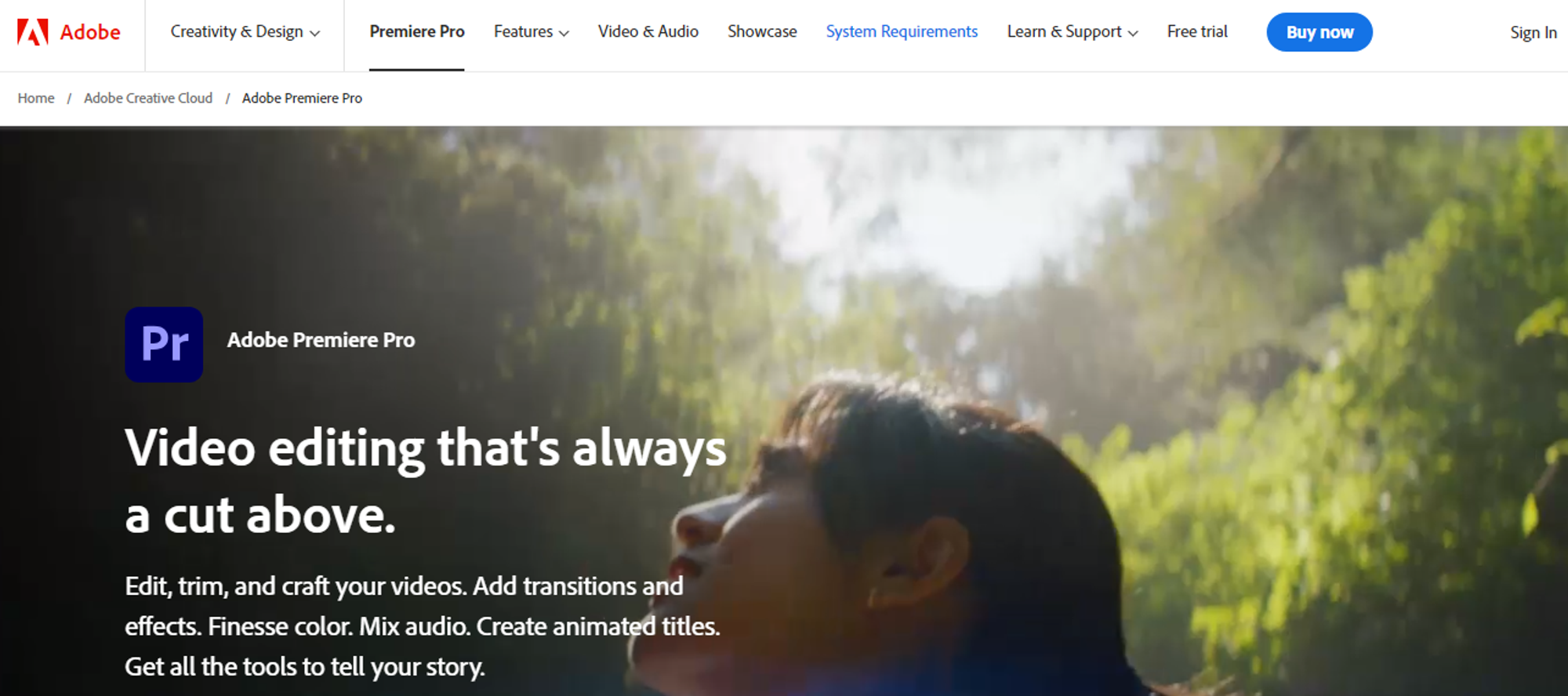 Adobe Premiere Pro — legacy Itmeo article