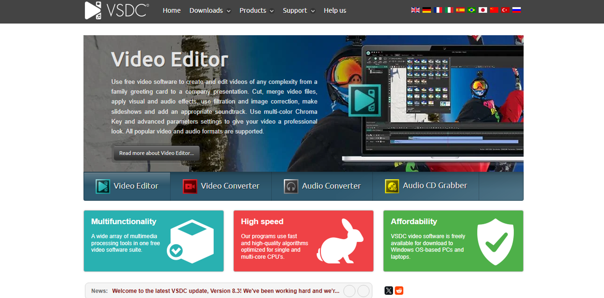 VSDC — legacy Itmeo article