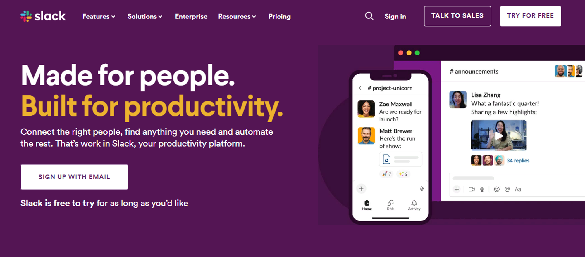 Slack — legacy Itmeo article