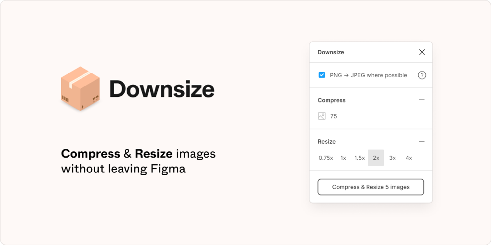 Downsize Figma Plugin - it