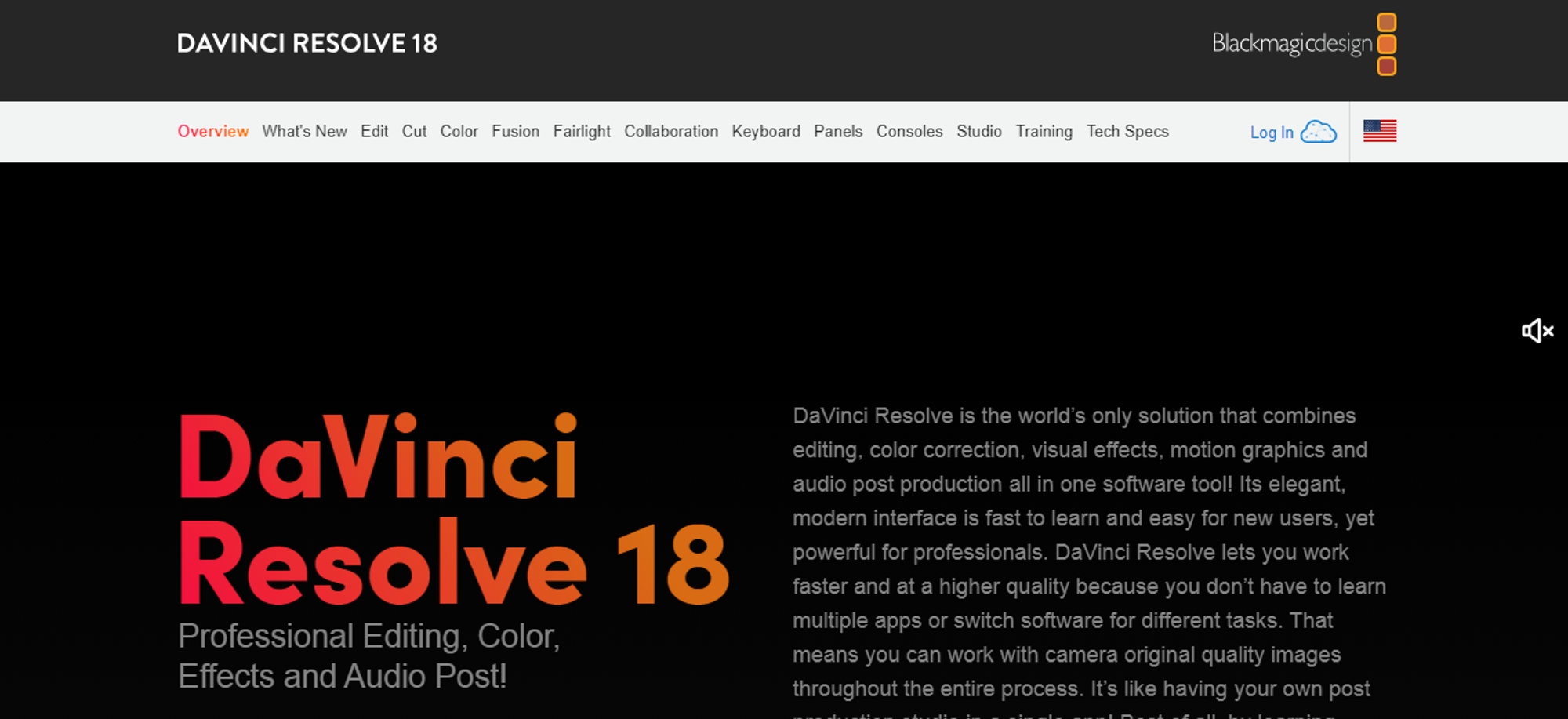 DaVinci Resolve — legacy Itmeo article