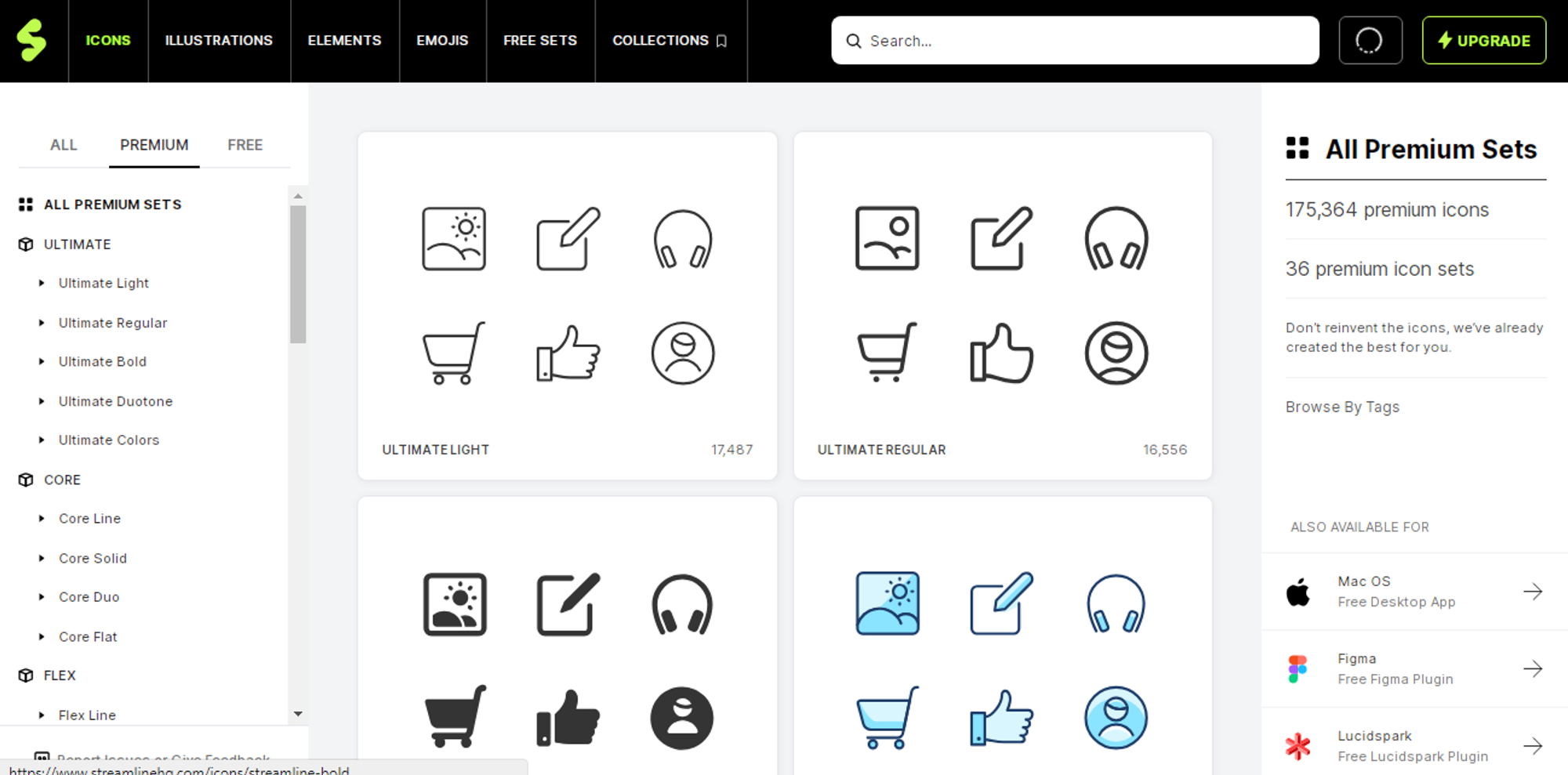 Streamline Icons, Illustrations, Elements, Emoji for Figma plugins by itmeo