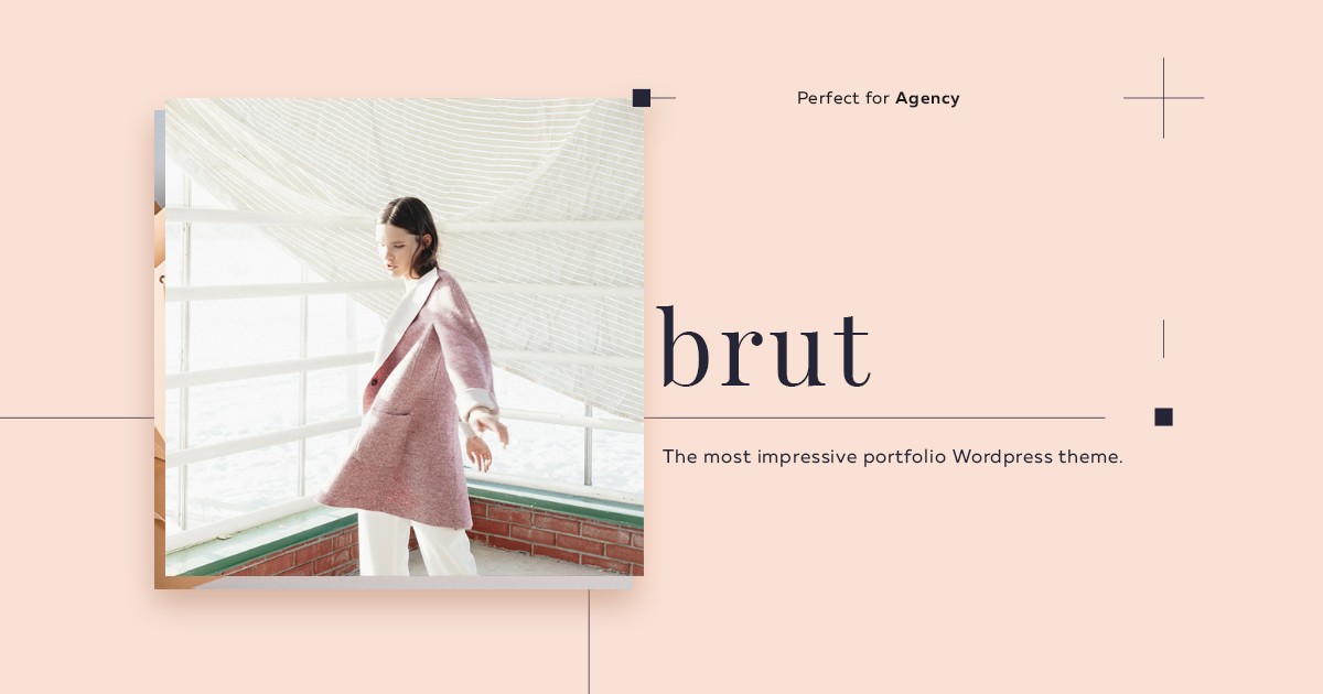 Wordpress themes design idea #12: Brut Premium WordPress Theme